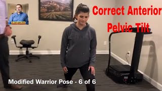 6 Exercises & Stretches To Fix Anterior Pelvic Tilt (Lower Crossed Syndrome) - Dr Petty