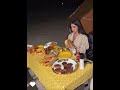 اميره وعبدالرحمن خلص عشاءنا المشاوي 🥰 فعالياتنا لليوم في التخييم 🏕️🥰 يوميات عائلة ميرو