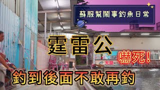 找魚、找風水，偏偏是太陽爆曬的地方😵‍💫釣到最後雷雨都出來了｜海釣場綜合池《蘇服尋魚記》feat.二哥.三哥