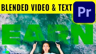 LUMA Fade WIPE (Tutorial) How to create Blended VIDEO & TEXT Animation Effect in Adobe Premiere Pro