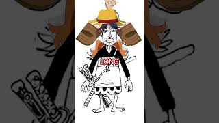 Oda Combined the Strawhat Pirates | One Piece #shorts