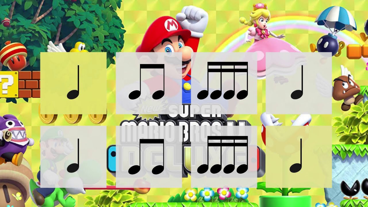 Super Mario Bros Underground Theme Play Along For Computer Youtube