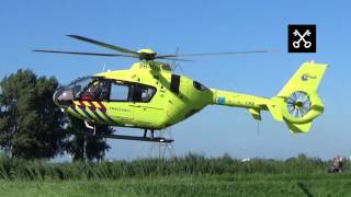 Traumahelikopter in Leiderdorp voor noodsituatie | Leiden.TV