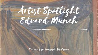 Artist Spotlight: Edvard Munch || Art History and Expressionism