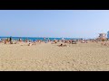 Beach Walk Tours Barcelona / Playa de Barceloneta 4K / Walking Tour Barcelona / WALK 4K