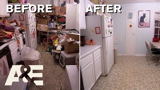 Hoarders: Single Dad's Kitchen Is BARELY Usable | A&E
