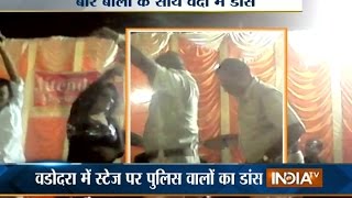 Vadodara Police Dance with Dancer in Marriage Ceremony - India TV