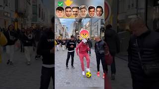 Football Players Epic Nutmeg Skills + Ronaldo😱 #shorts