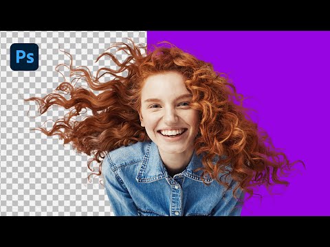 Cut Out Hair FAST Photoshop Tutorial