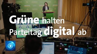 Grüne veranstalten ersten digitalen Parteitag in Deutschland