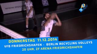 VfB Friedrichshafen vs. Berlin Recycling Volleys - Viertelfinale DVV-Pokal