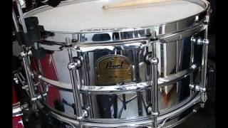 Pearl Ian Paice Signature Snare - Sound Test