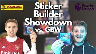 Sticker Squad Builder Showdown v GBW! | Panini Premier League 2021 Sticker Collection Pack Opening!