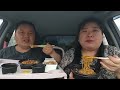 복부인 떡볶이 짜장면 중화비빔밥 탕수육 먹방 초보운전 고양이 밥주기 mukbang