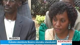 Kabaka alambula Busiro olunaku olw'okubiri