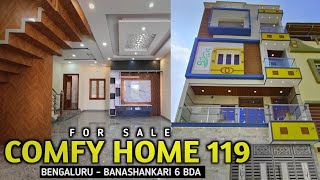 Comfy 119 | East Facing 3BHK Triplex House For Sale BSK6 Bengaluru