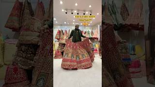 Bridal lehenga 🤗🤗 very beautiful collection 🌹 follow 🙏#trending #youtubeshorts #funny#fashion