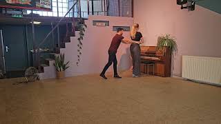 Slow Bal dance fragment with four moves - Deirdre and Joost