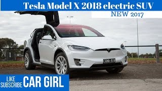 Tesla Model X 2018 electric SUV review