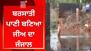 Malout News : ਬਰਸਾਤੀ ਪਾਣੀ ਬਣਿਆ ਜੀਅ ਦਾ ਜੰਜਾਲ | News18 Punjab