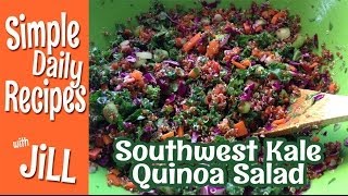 Southwest Kale Quinoa Salad