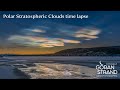 Time lapse of strong Polar Stratospheric Clouds