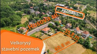 PRODÁNO stavební pozemek, 2.113 m2, Horní Jiřetín