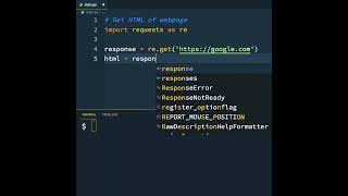 Python WEB SCRAPING in 30 Seconds! 🔥👨‍💻 #shorts