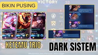 LAGI MAIN DUO KETEMU SQUAD DARK SISTEM‼️‼️#mobilelegends #trending #trending1 #iphone