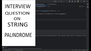 2. Check If a String Is a Palindrome in Java | Step-by-Step Tutorial