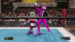 Roxanne Wolf VS. SPD Pink Ranger