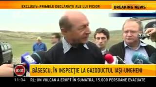 Basescu crede ca gazoductul de la Iasi Ungheni este o chestiune de prestigiu in fata UE