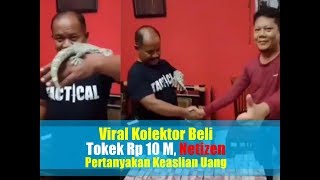 Viral Kolektor Beli Tokek Rp 10 M, Netizen Pertanyakan Keaslian Uang