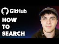 How to Search Github (Full 2025 Guide)