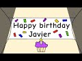 Javier happy birthday 🎂 🥹