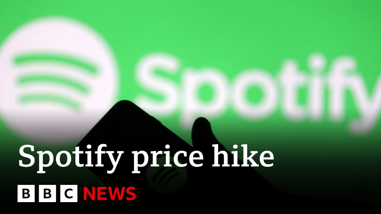 Spotify Raises Premium Subscription Price For Millions Bbc News Youtube