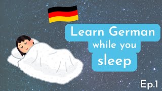 Learn German while you sleep - Slow Good Night Story for beginners