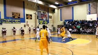 Henson jumper Dunbar/Lake Clifton boys basketball 2/1/13