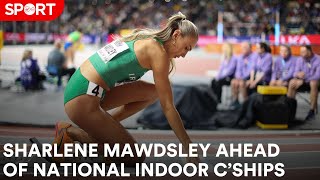 Sharlene Mawdsley ahead of the National Senior Indoor Championships