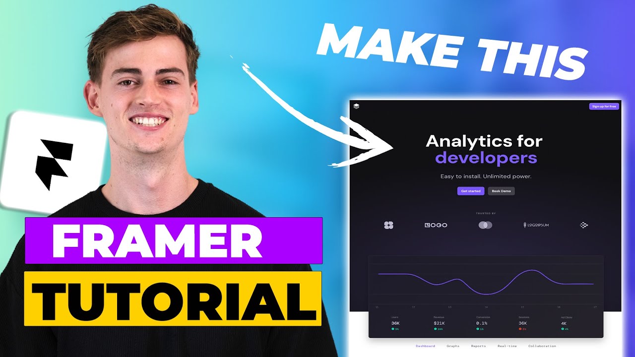 Framer Tutorial | How To Use Framer To Build A Website (Full Guide ...