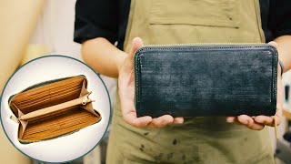 【semi-order】Wallet made of bridle leather