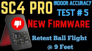 🚨 SC4 PRO Launch Monitor: Testing the New Firmware @ 9ft ⚠️