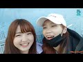 ssambbang 쌈빵 hitomi x chaewon cute moments