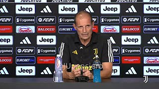 Conferenza stampa ALLEGRI pre Juve-Lazio: "Chi mente tra me e Bonucci? Le soap opera... Su Pogba..."