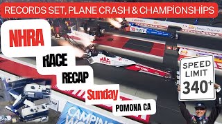 NHRA Sunday Pro category final race recap 11-17-24 Pomona #race #racer #racecar #dragracing #nhra