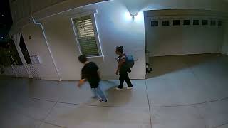 Girl and Boy Caught Stealing Shoes in Community  Suspicious Activity at 9 PM