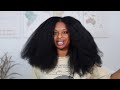 how to trim your own natural hair