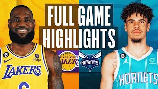 Los Angeles Lakers vs. Charlotte Hornets FULL Highlights HD | December 28, 2023 | NBA Season