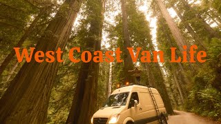 VanLife on the Pacific Coast Highway and Redwood National Park