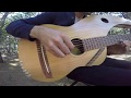 The Sound of Silence - 18 String Harp Guitar Cover